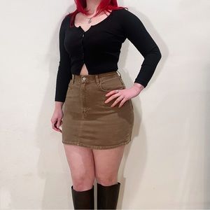 Lucky brand denim skirt